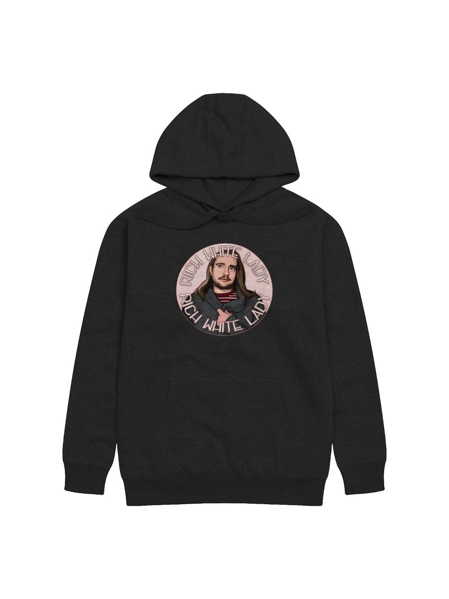 Rich White Lady Portrait Hoodie product image (1)