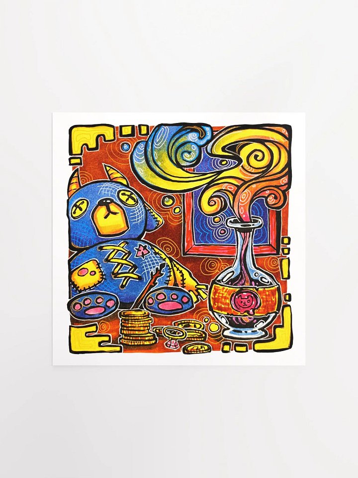 Potion of Teddybearification Art Print product image (1)
