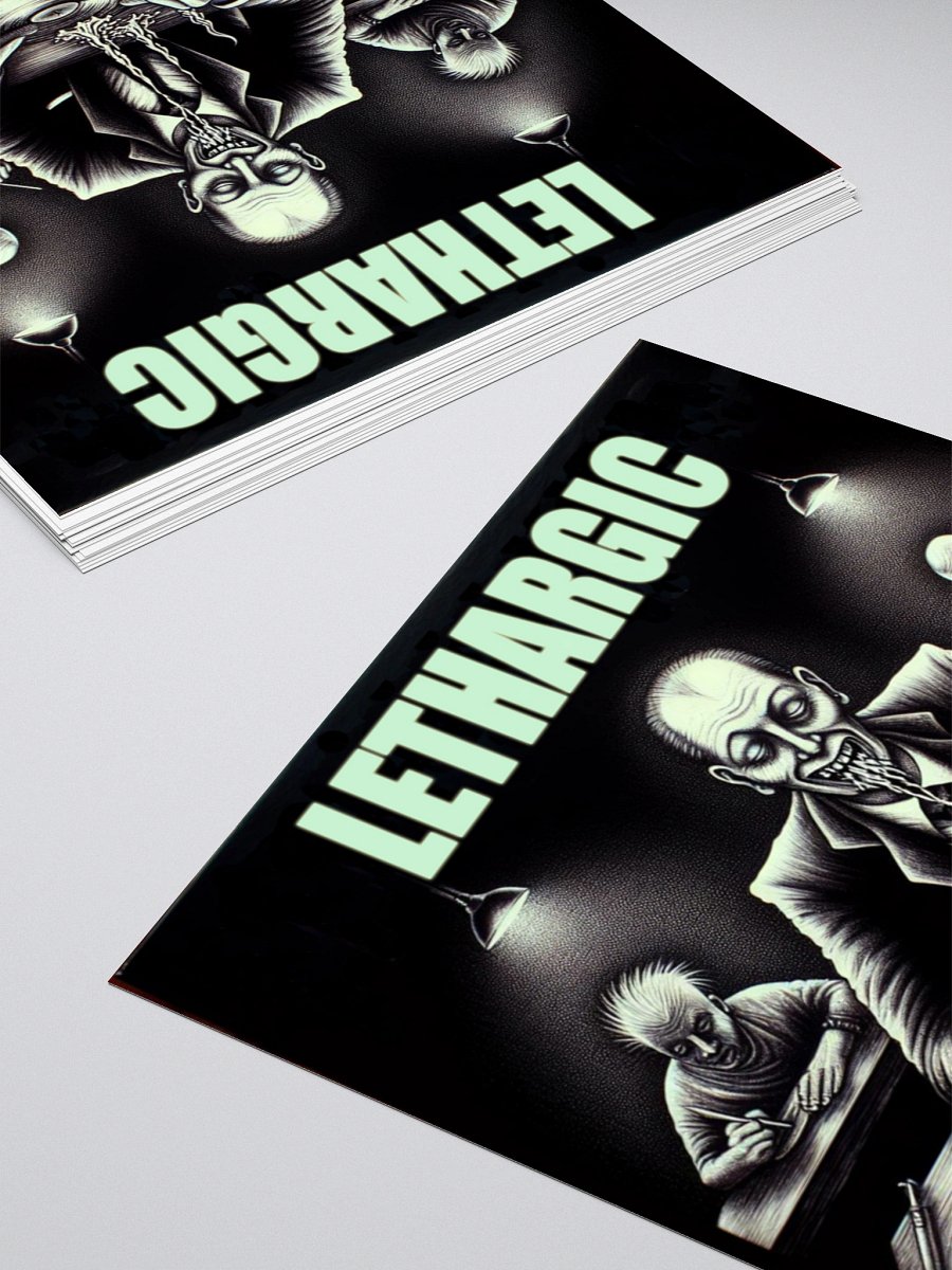Lethargic (V2) "No Smoking" Sticker product image (7)