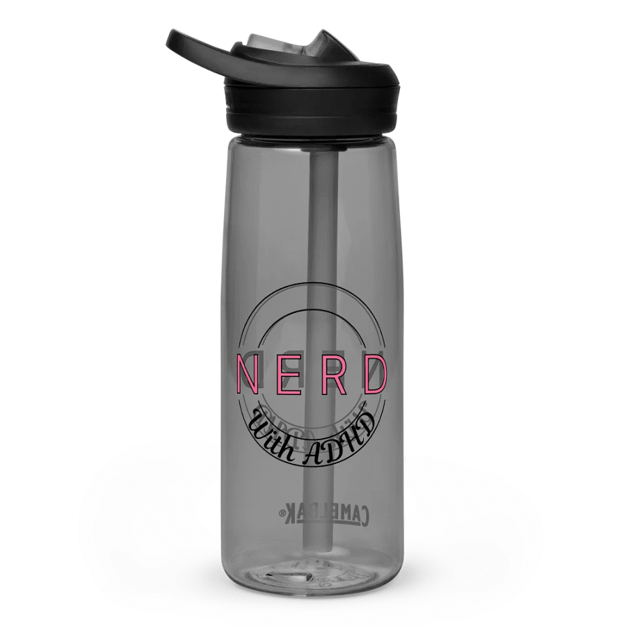 Nerd logo Sports Water Bottle product image (4)