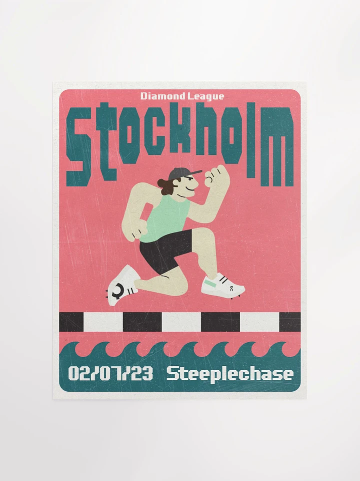George's Diamond League Stockholm Poster product image (1)