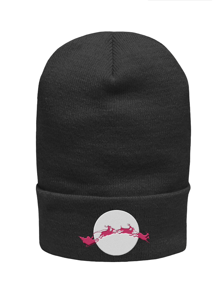 Santa's Ride Embroidered Beanie product image (7)