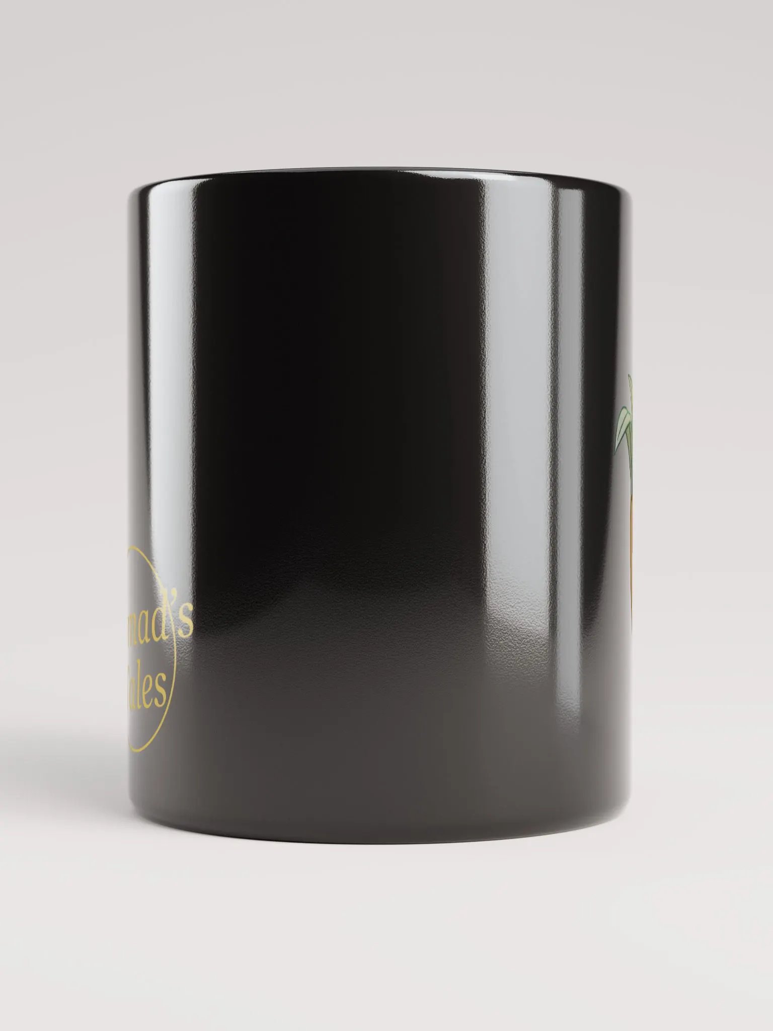 The Leaf and Bean Mug Black Edition product image (3)