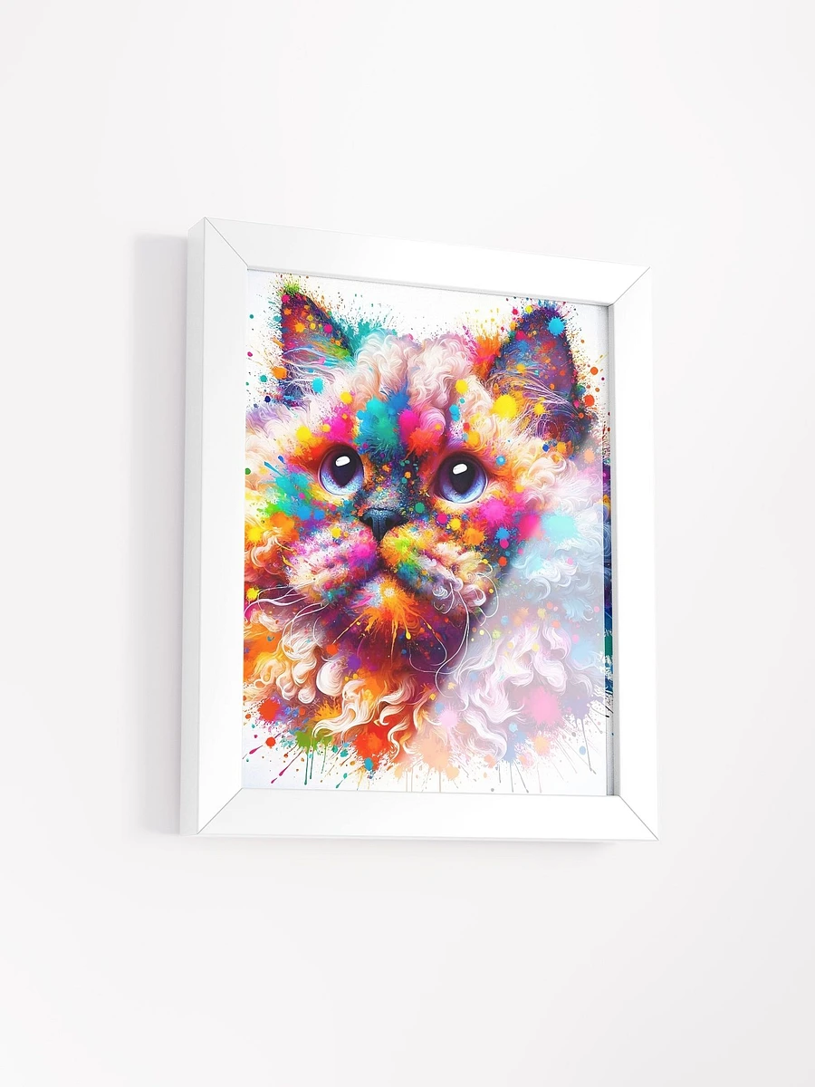 Framed High-Quality Matte Poster (in): Selkirk Rex 2 product image (50)