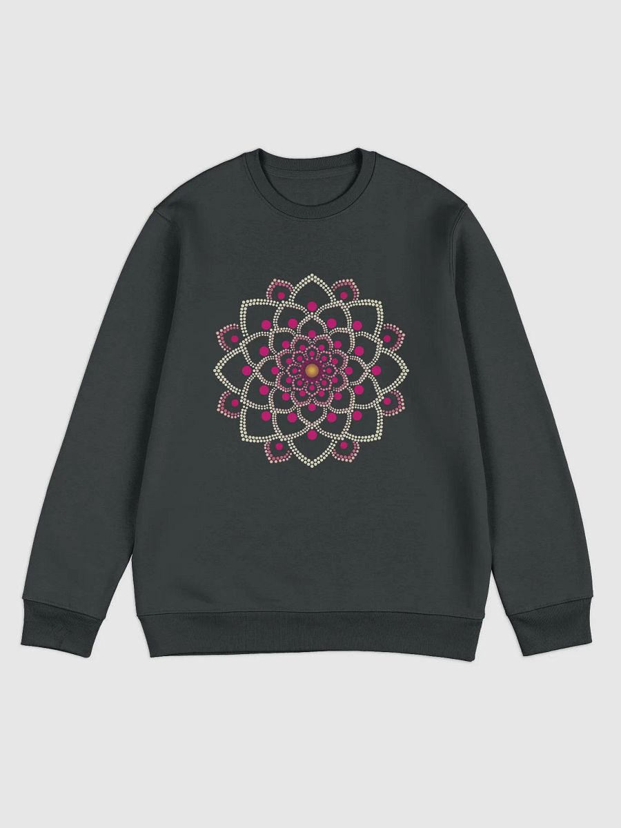 Simple Pink Mandala Unisex Eco Sweatshirt product image (1)