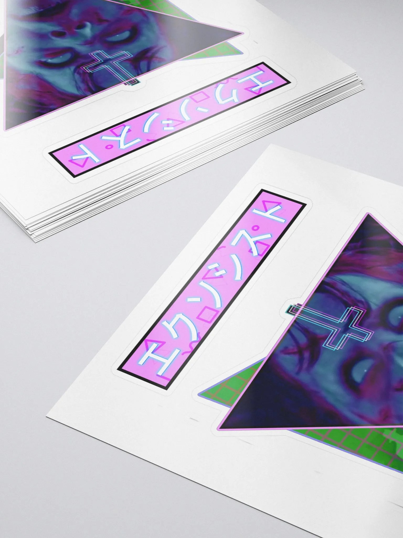 Satanic-Wave Exorcist Sticker product image (5)