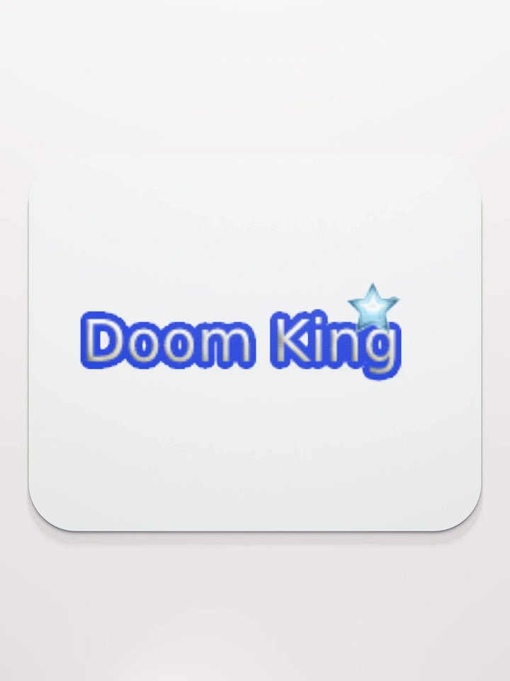 Doom white Gaming Mouse Pad product image (2)