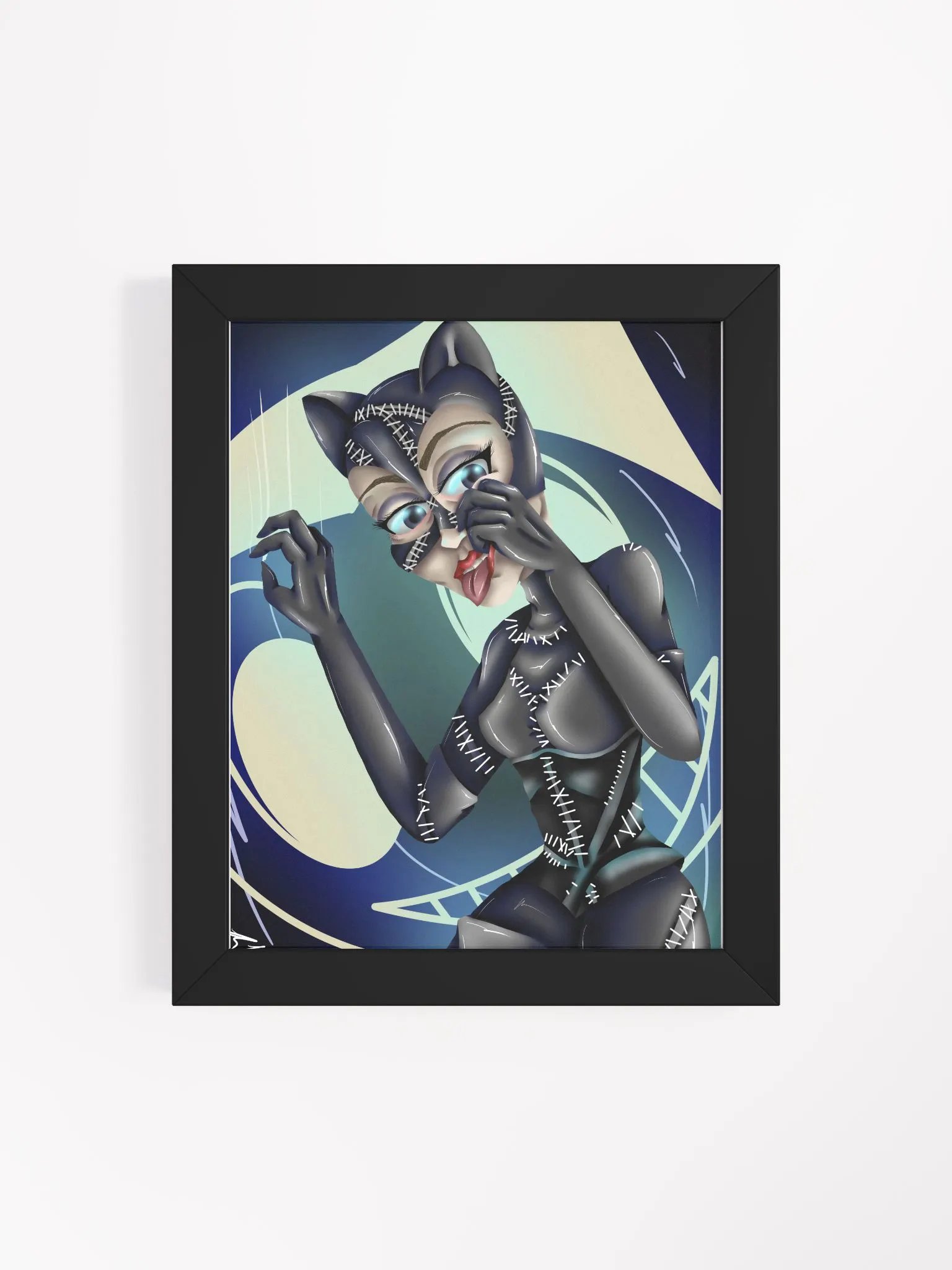Framed Gaunt Cat Woman product image (4)
