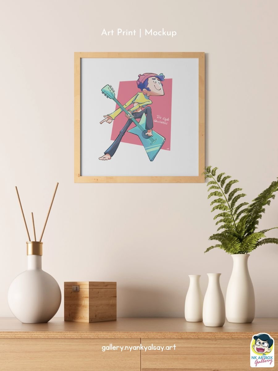 Toe Style Guitarist | Digital product image (5)