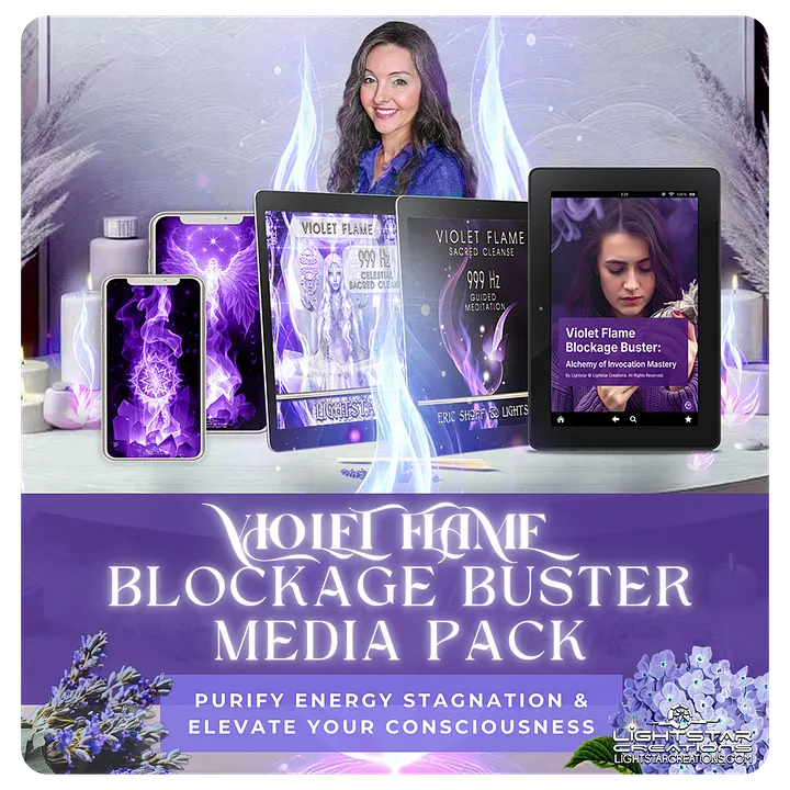 Violet Flame Blockage Buster Media Pack product image (1)