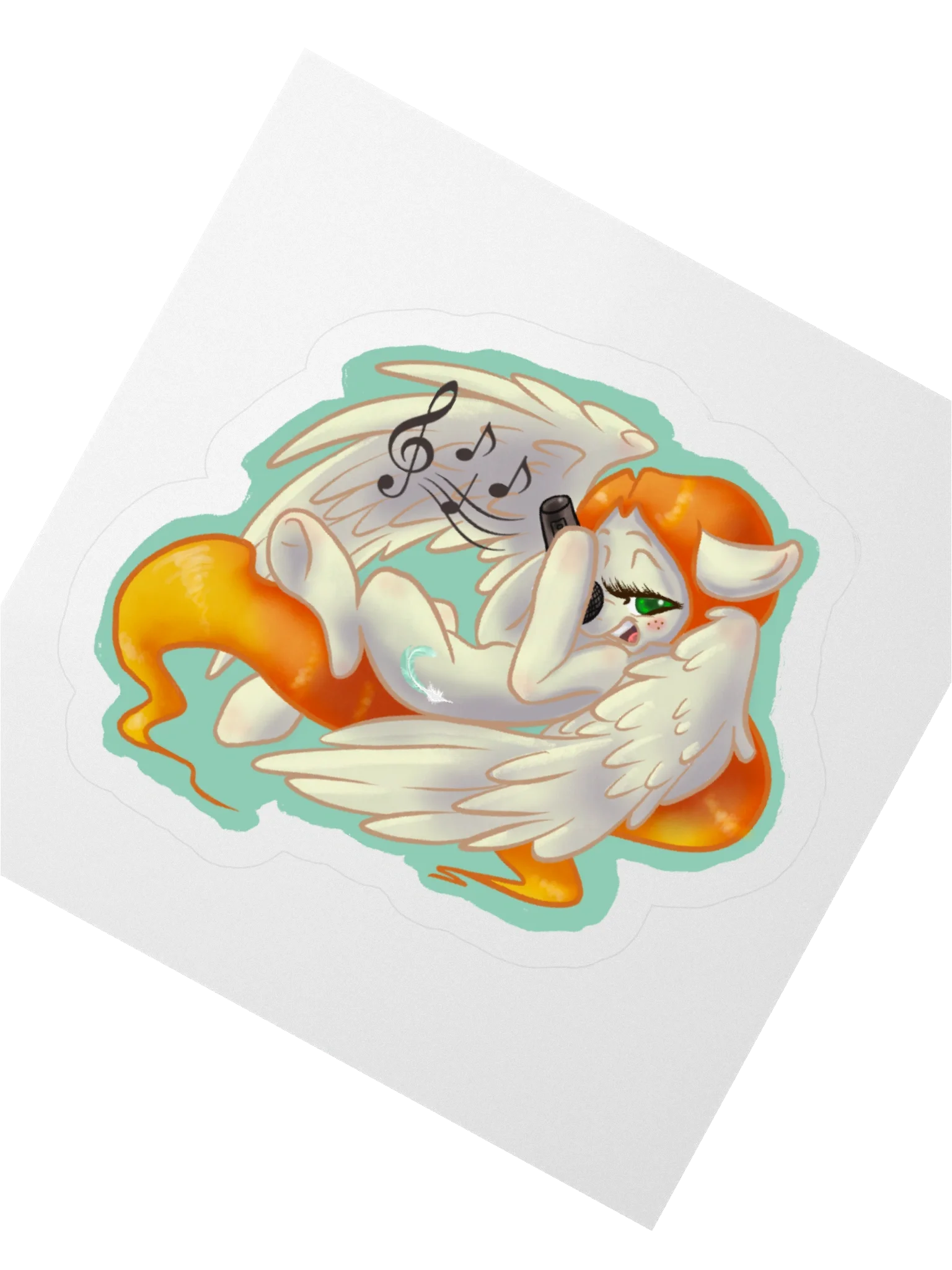 Feather Serenade Sticker product image (5)