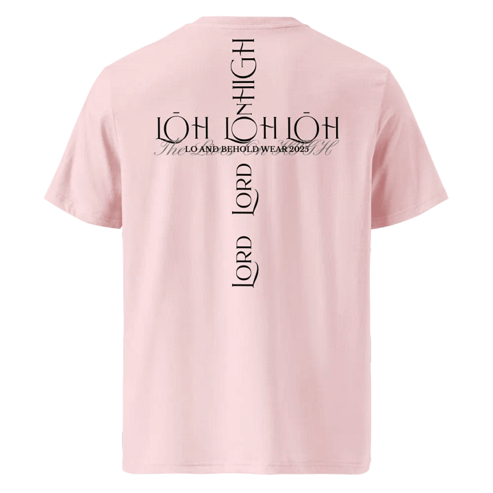 The Lord On HIGH | CROSSED | UNISEX Tee | Black product image (2)