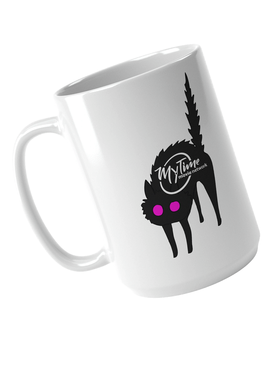 Spooked Cat Mug | MyTime Movie Network | Thriller Collection product image (2)