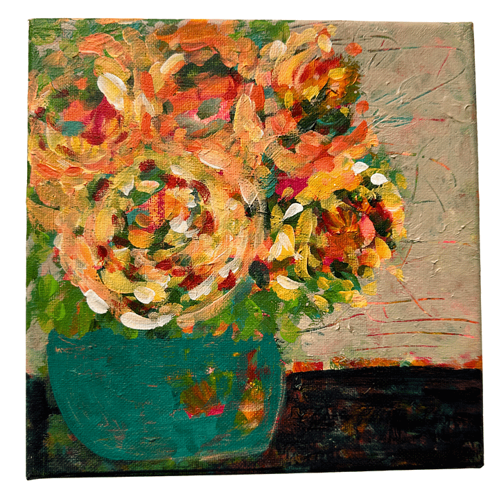 Original Painting: Firelight Bouquet product image (2)