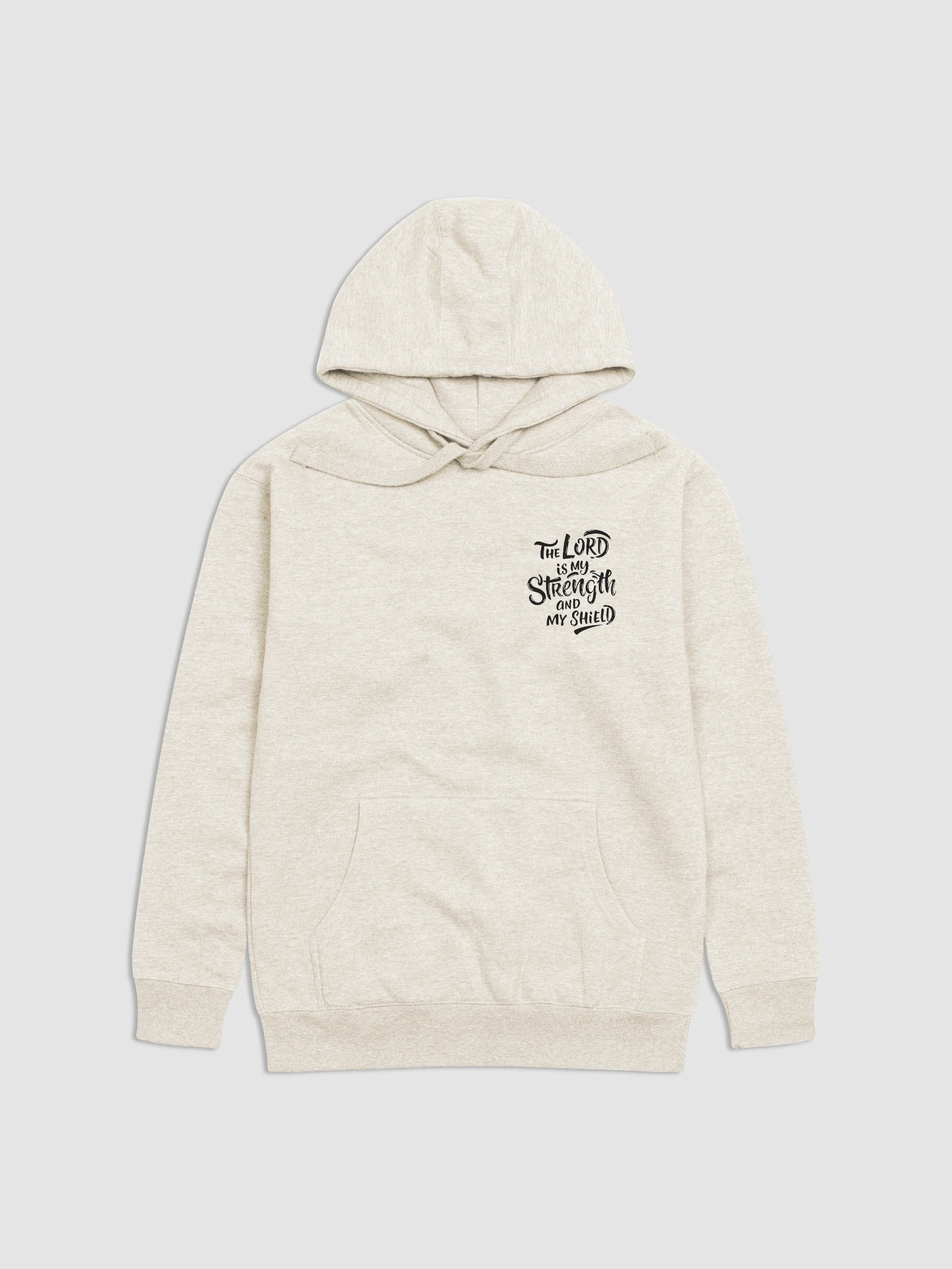 The Lord is my Strength and my Shield Premium Hoodie product image (1)
