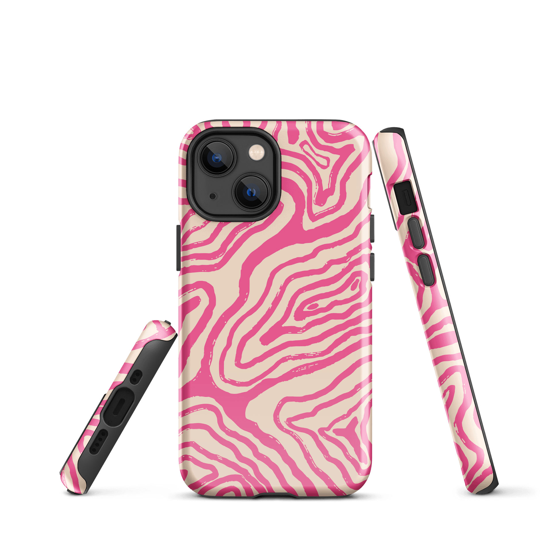 Pink Rivers iPhone Case product image (2)