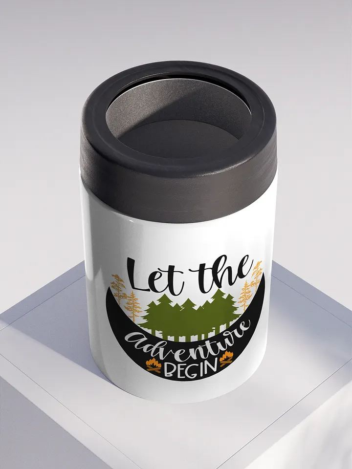 Adventure Awaits Stainless Steel Koozie product image (2)