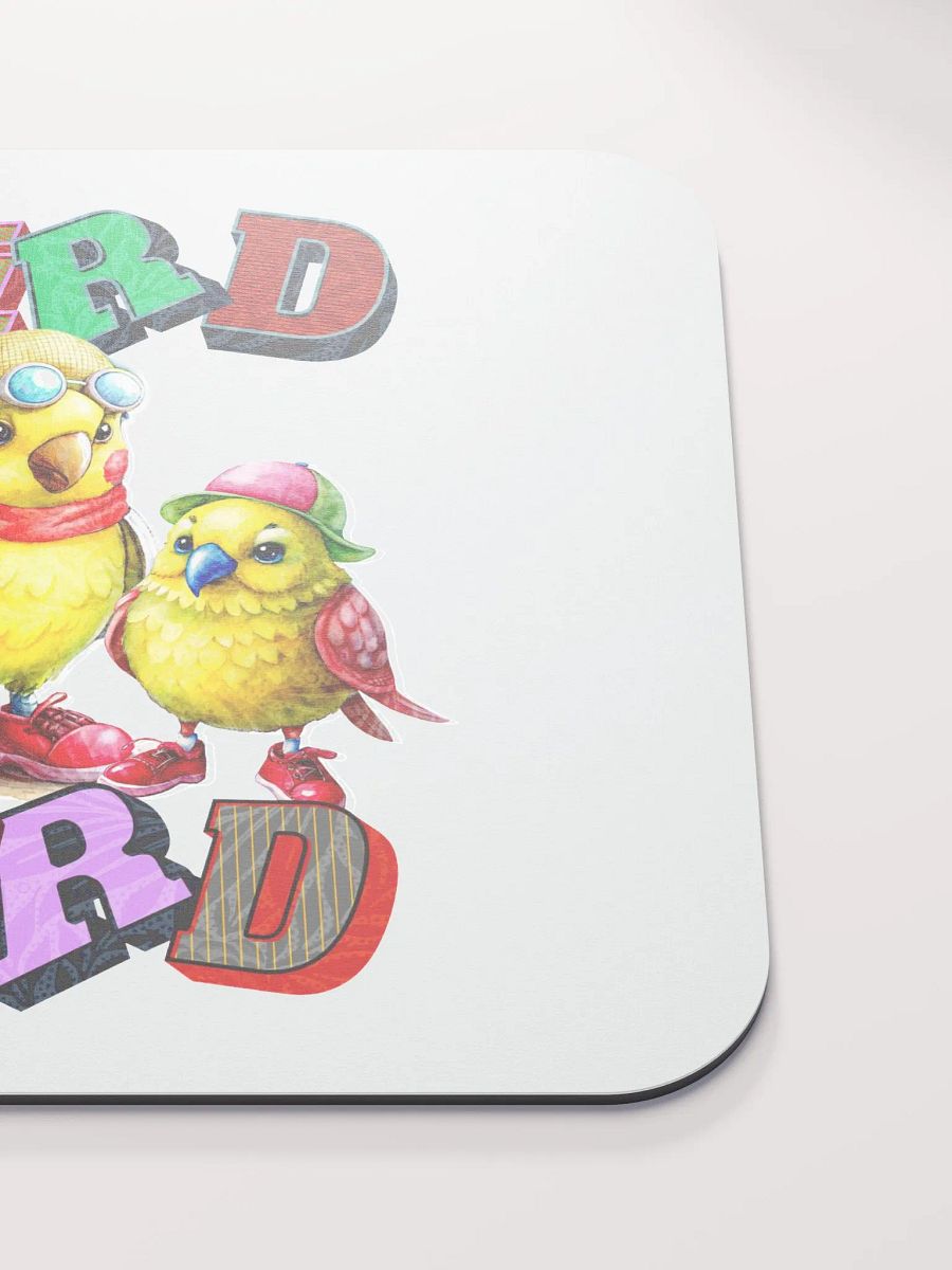 Bird Nerd Yellow Budgie Whimsical Mouse Pad product image (5)