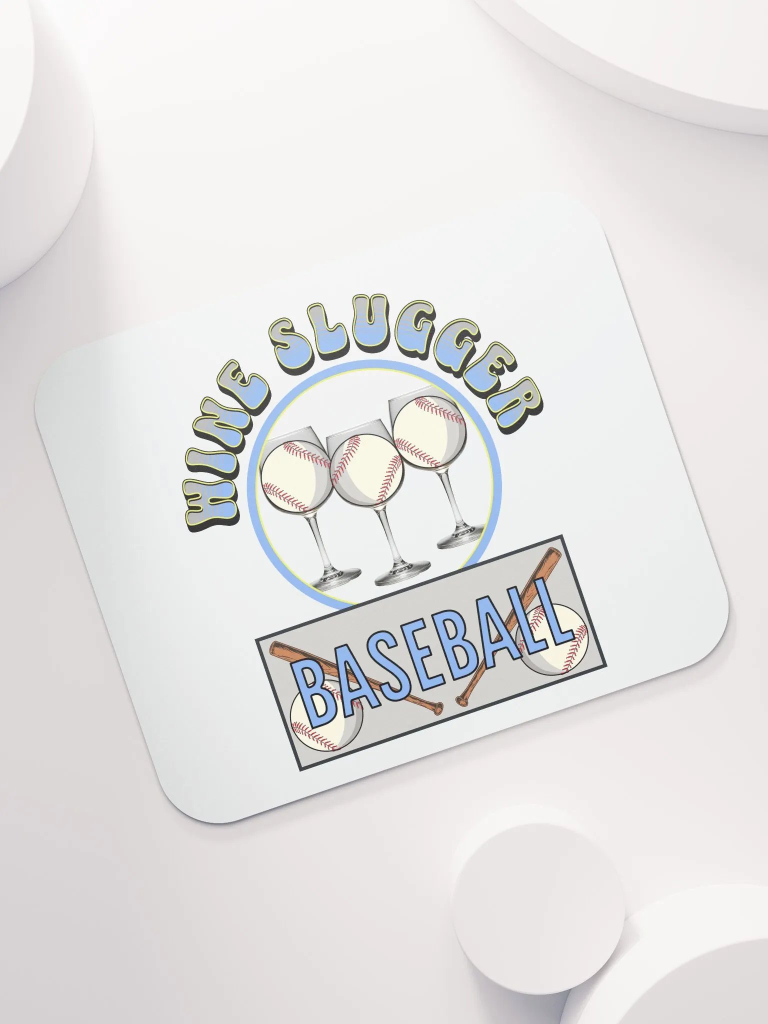 Wine Slugger Baseball Classic Mouse Pad product image (5)
