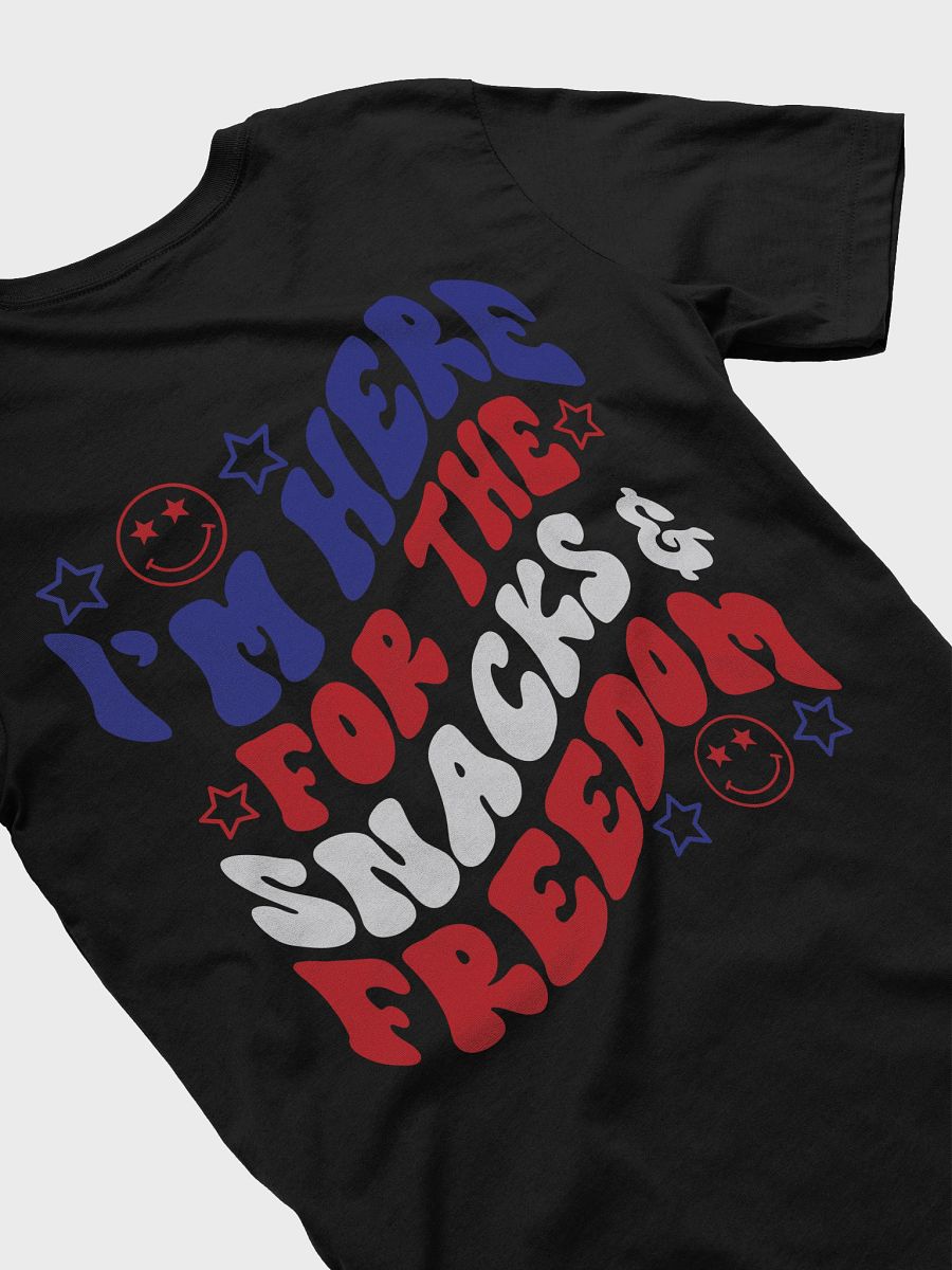 Patriotic Snacks & Freedom T-Shirt product image (4)