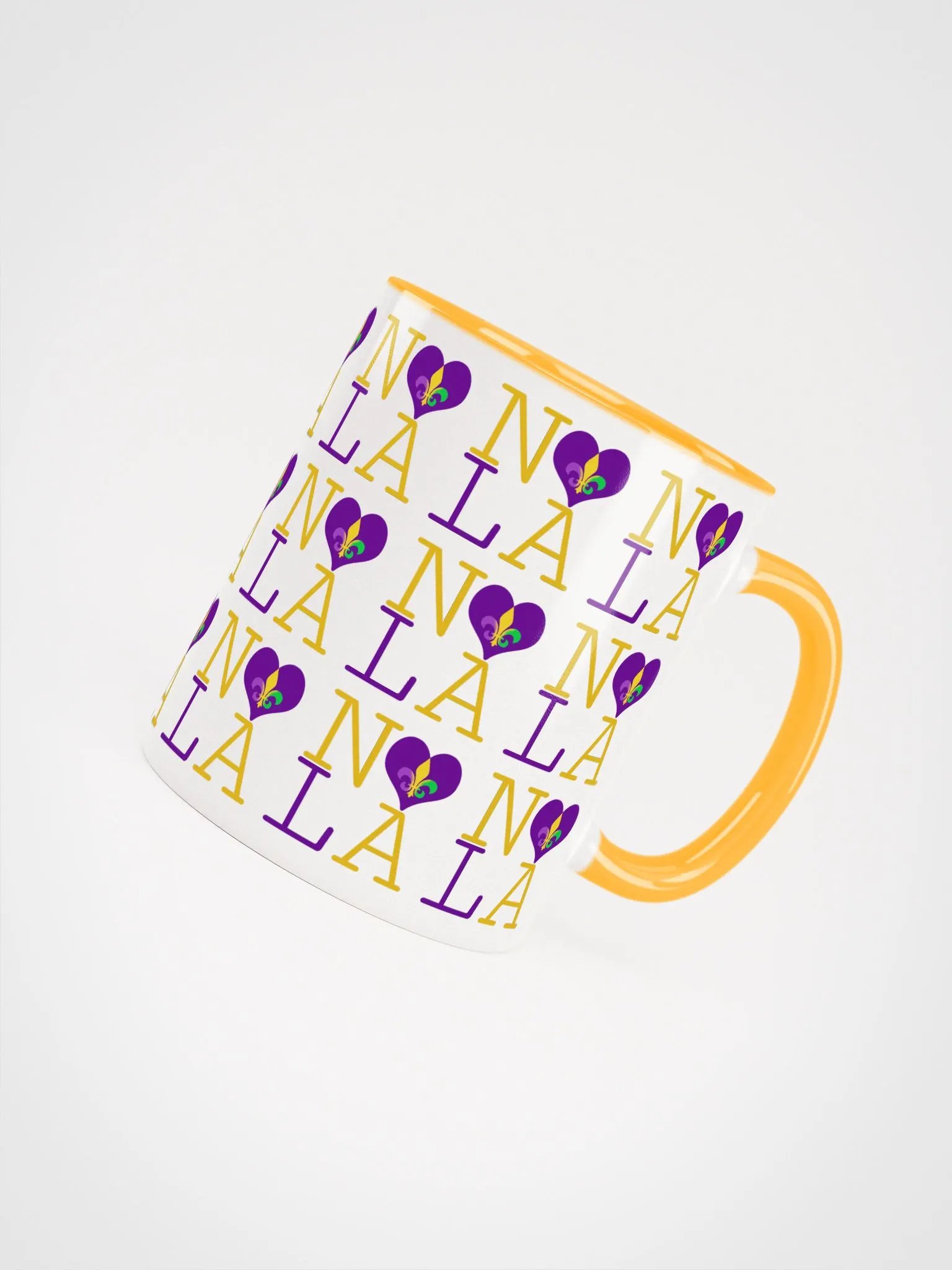 I LOVE NOLA **LEGACY COLOR MUG** (MARDI GRAS 3 FULL INFINITY) product image (24)