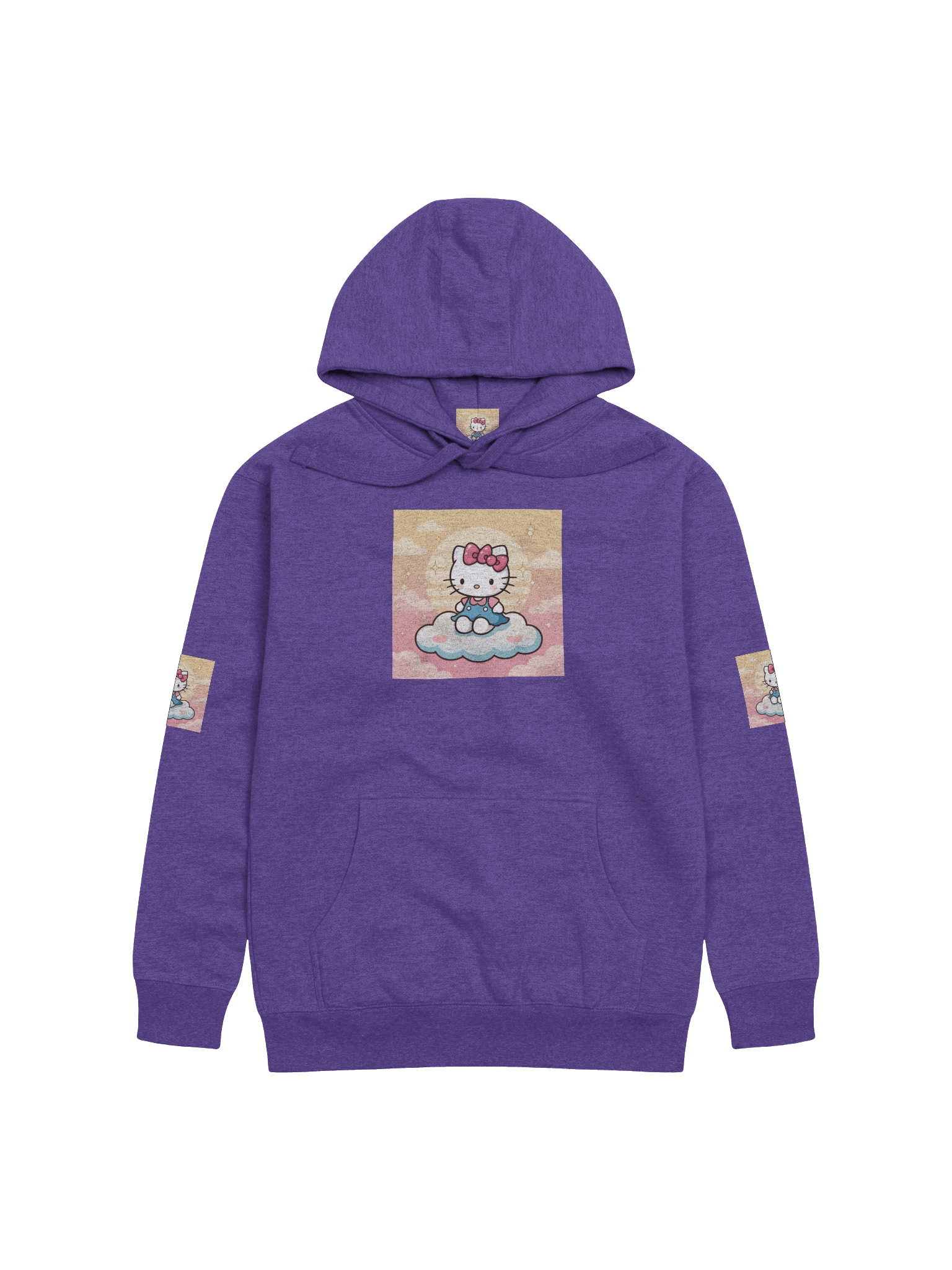 Cute Cat in the Clouds Premium Hoodie product image (1)