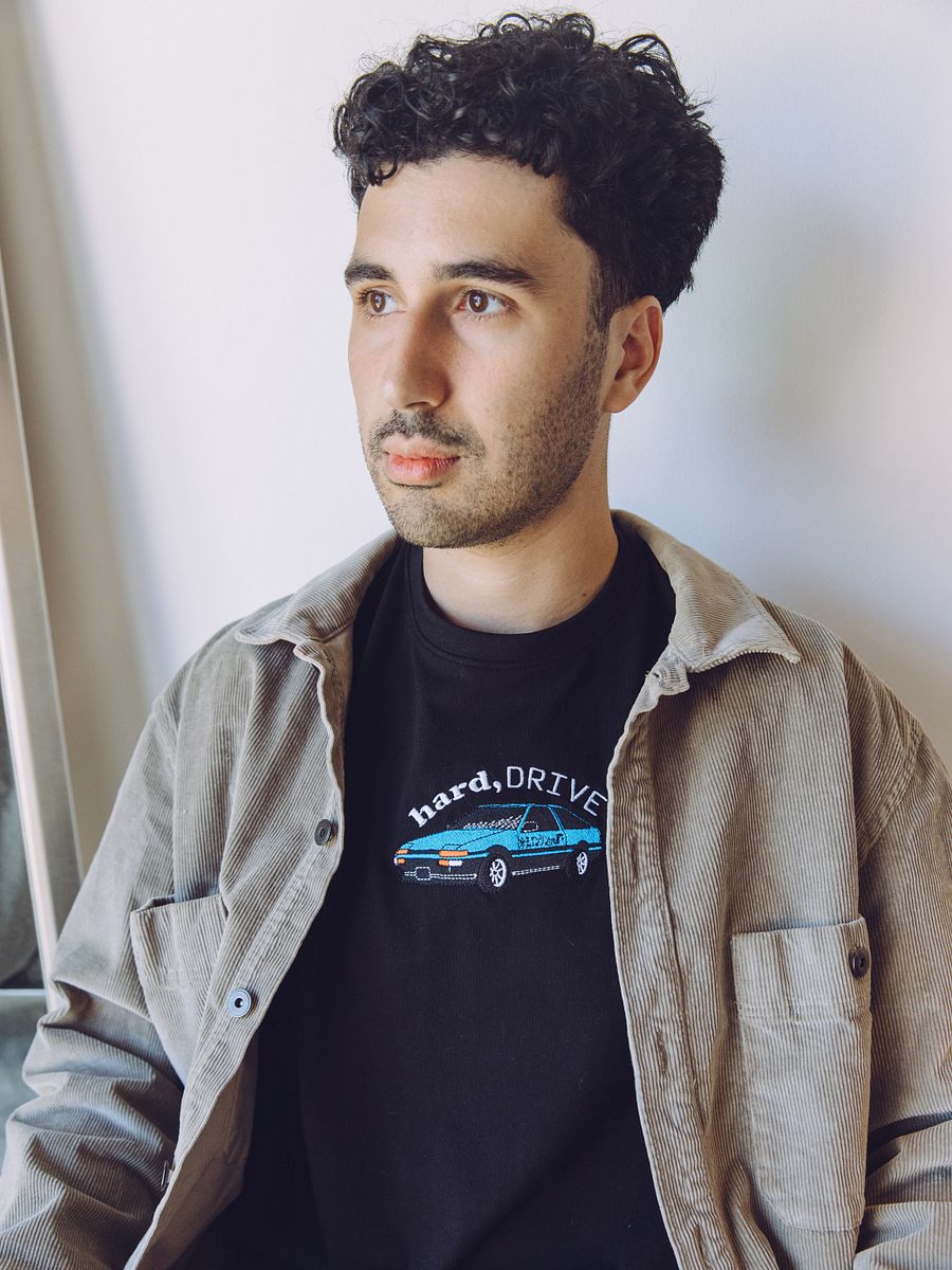Embroidered Hard Drive Shirt (Black) product image (6)