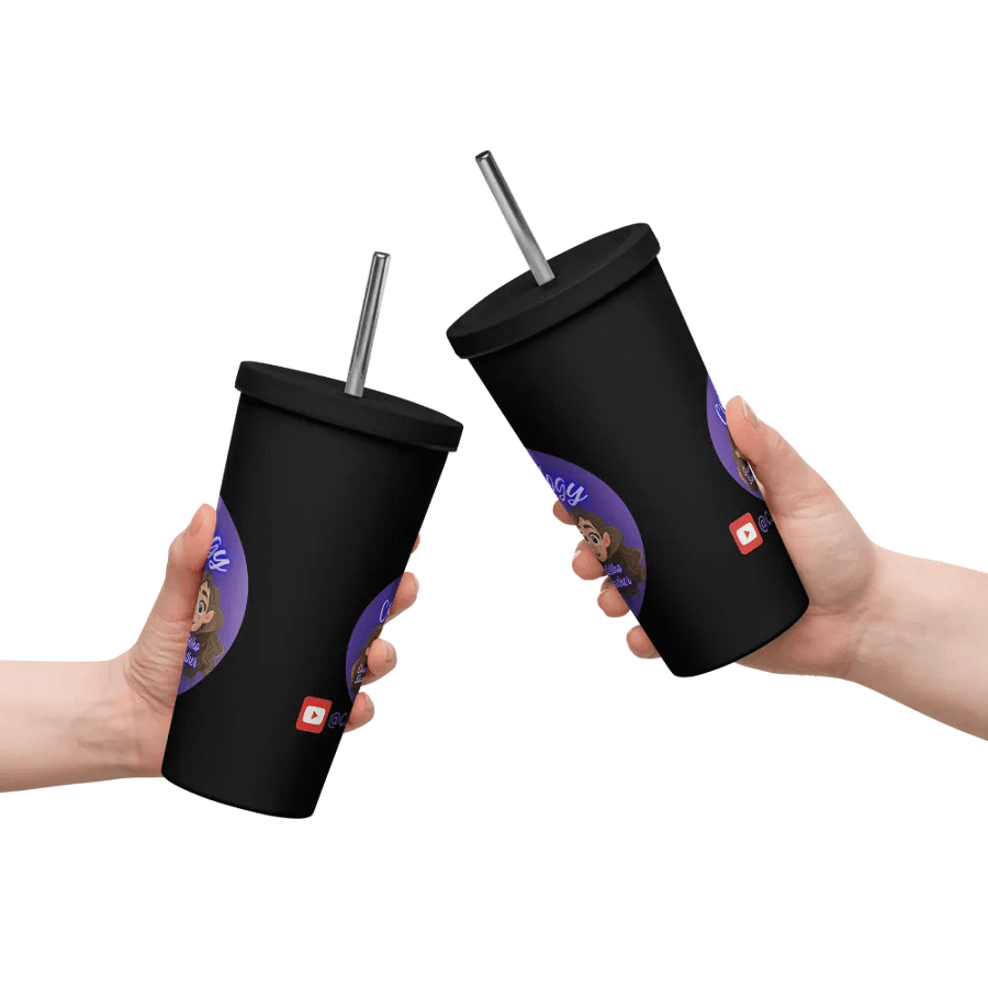Cultology Logo Cup withStraw product image (10)