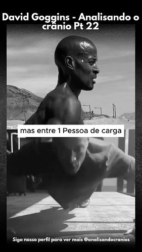David Goggins - Analisando o crânio Pt 22