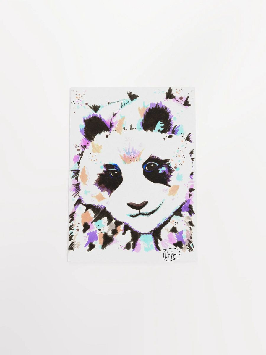 Chaos Panda Watercolour Print product image (4)