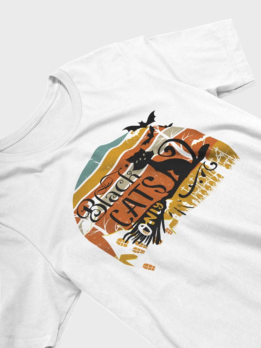 Whimsical Black Cats Sunset T-Shirt product image (4)