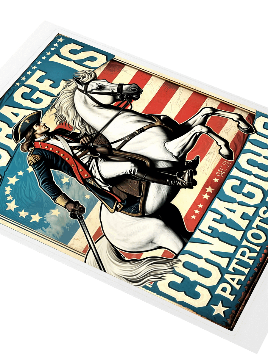 Courageous Patriots Sticker Sheet product image (2)