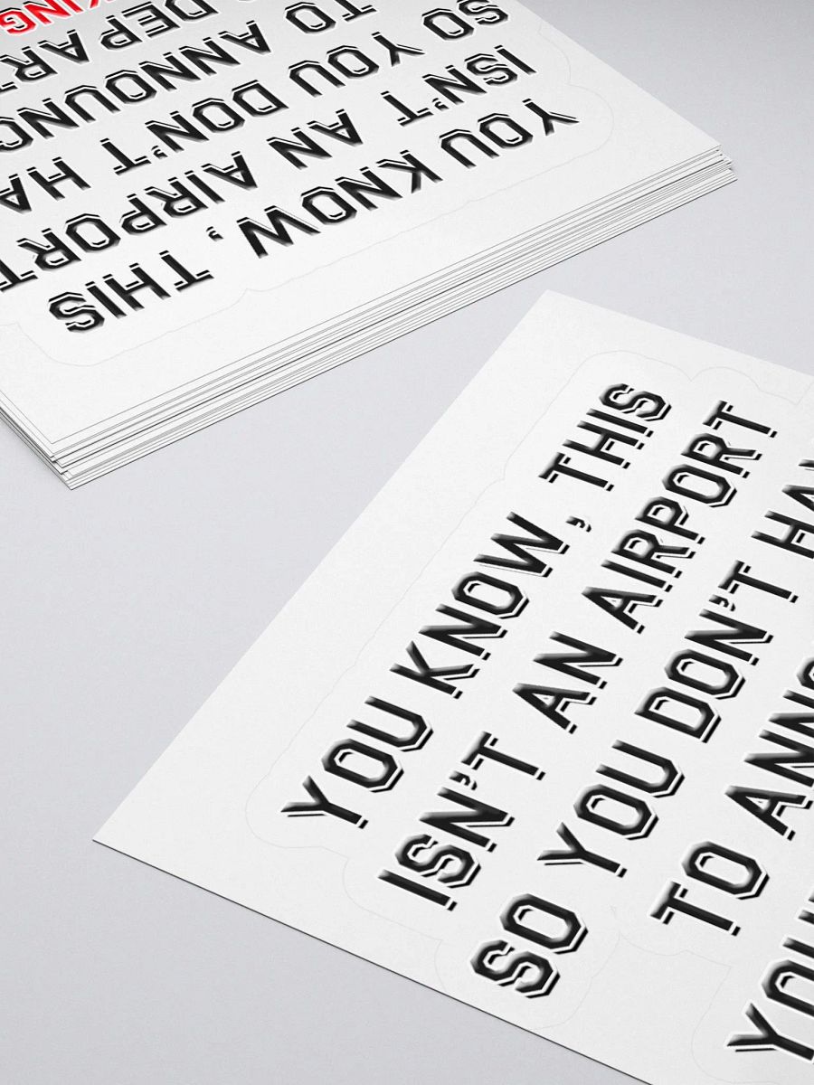 Departure - Sticker product image (7)