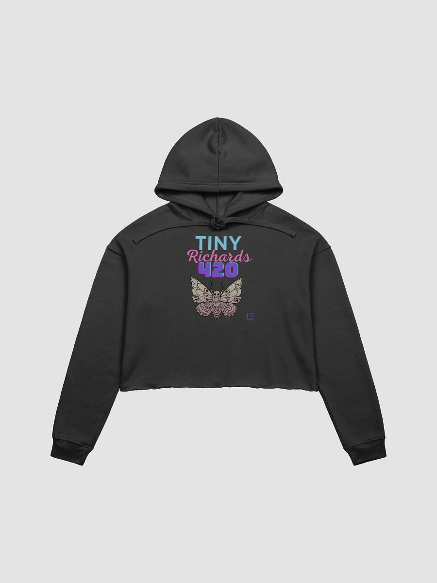 Deathmoth crop hoodie product image (1)