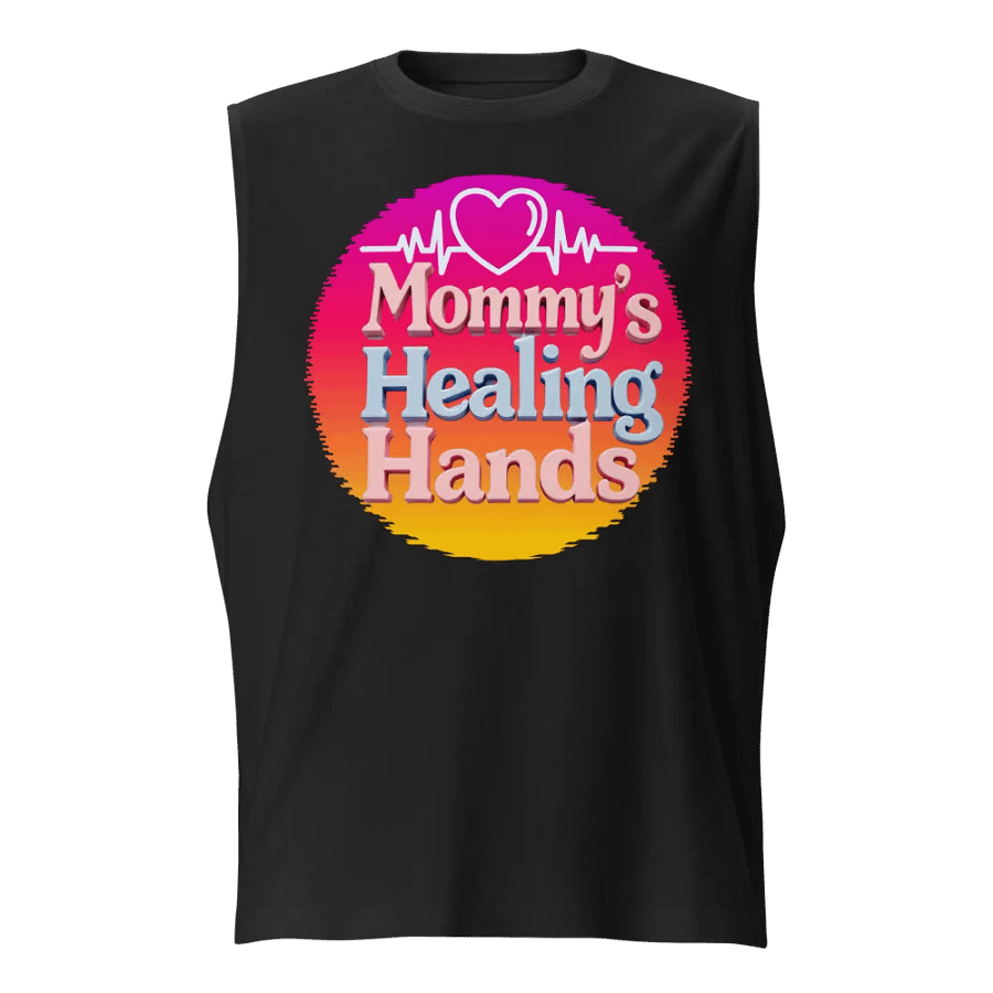 Mommy's Healing Heartbeat Muscle Tank product image (1)
