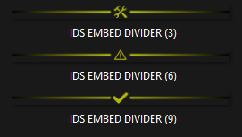 PonyBoy Embed Divider Bars product image (3)
