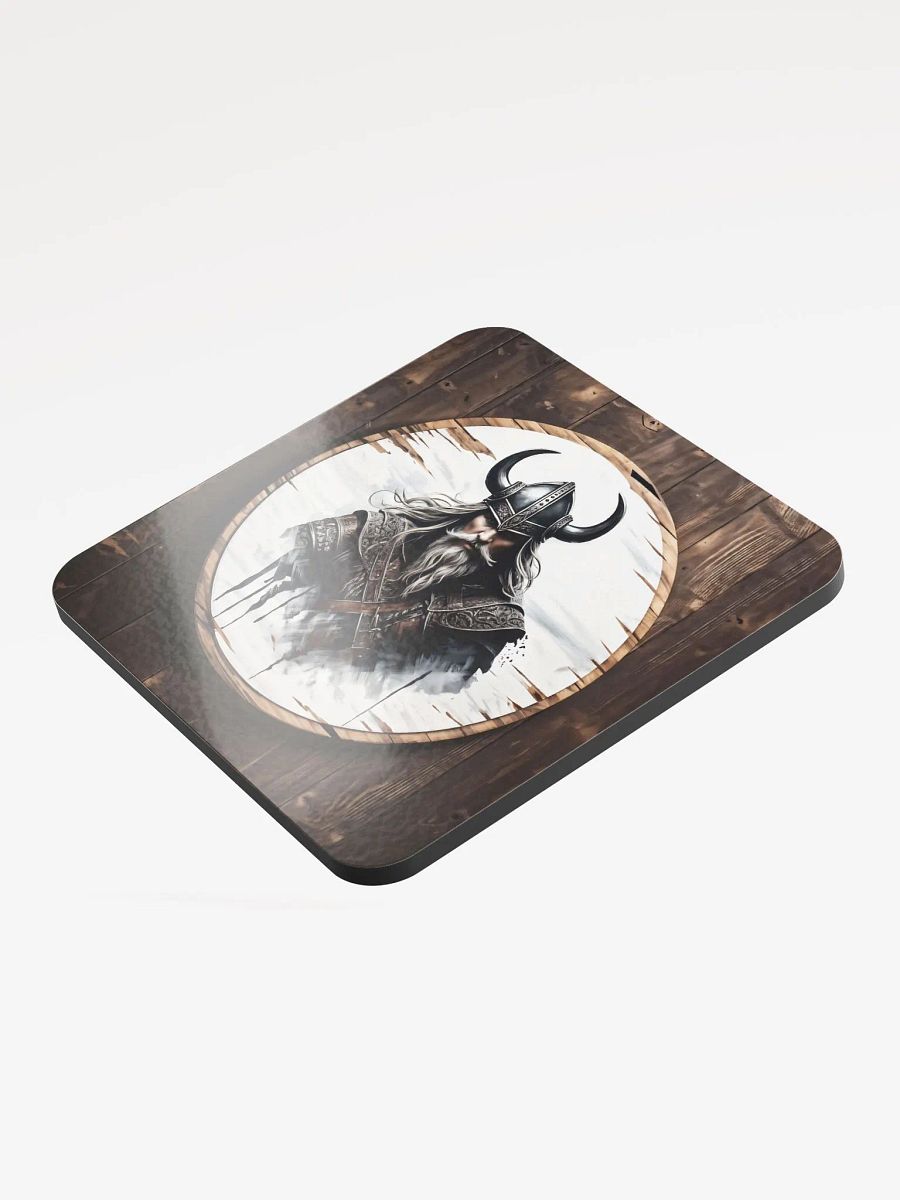 Glossed Cork Coaster - Viking product image (3)