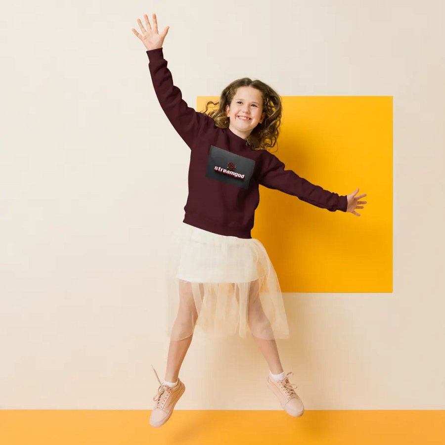maroon youth STREAMGOD sweater #2 product image (7)
