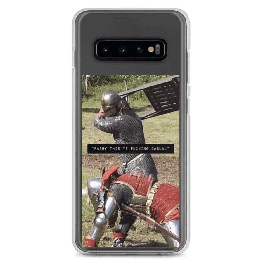 Medieval Showdown Samsung® Clear Case product image (2)