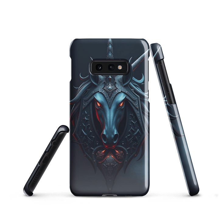 Dark Enchanted Unicorn Armor Phone Case product image (2)