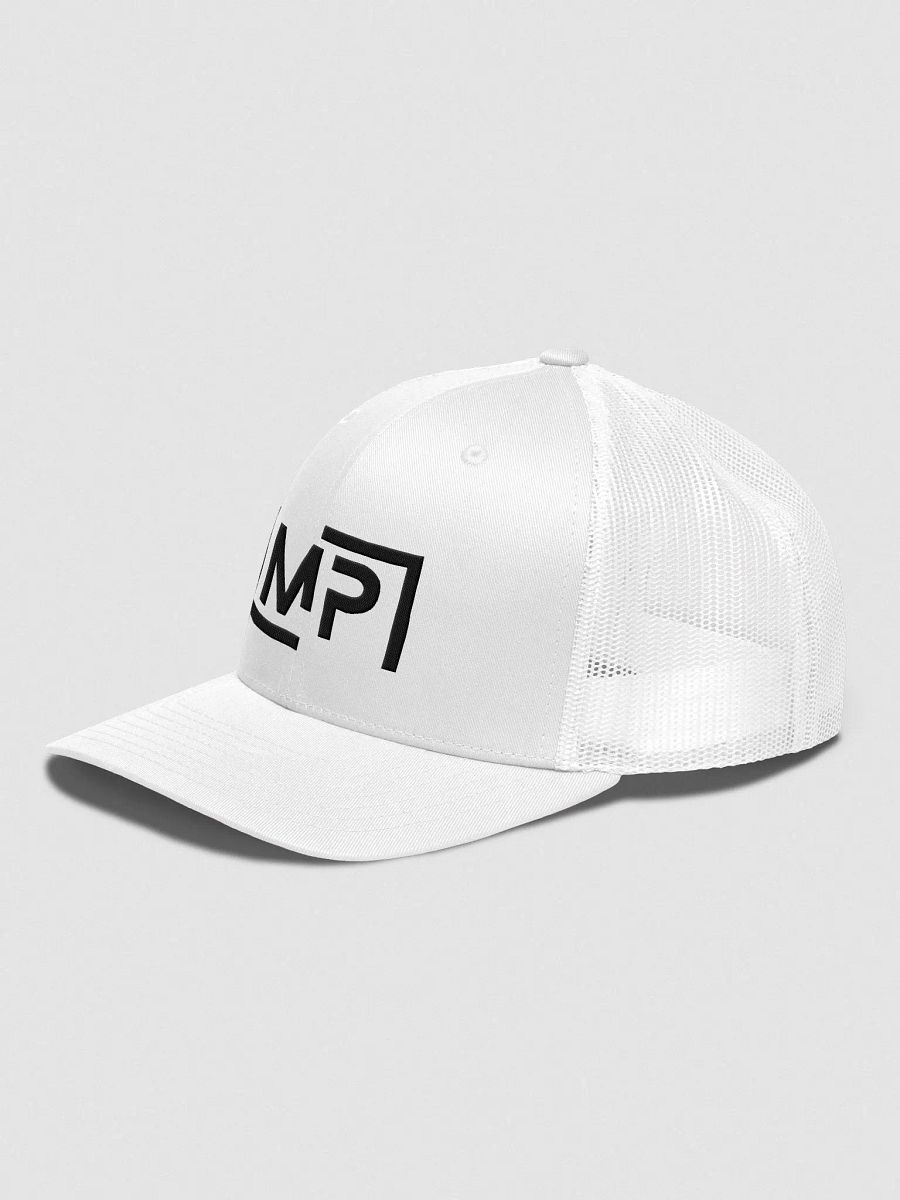 MP Classic Trucker Hat (BLK Logo) product image (5)