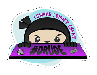Drude Die Cut Sticker product image (1)