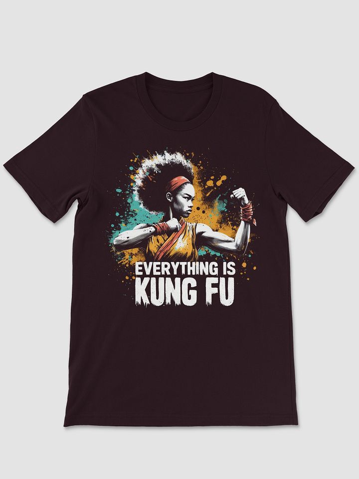 Afro Kung Fu Girl T-shirt product image (1)