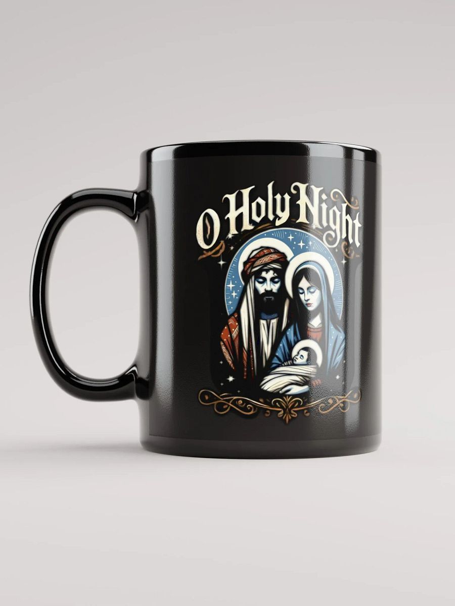 O Holy Night Glossy black Mug product image (11)