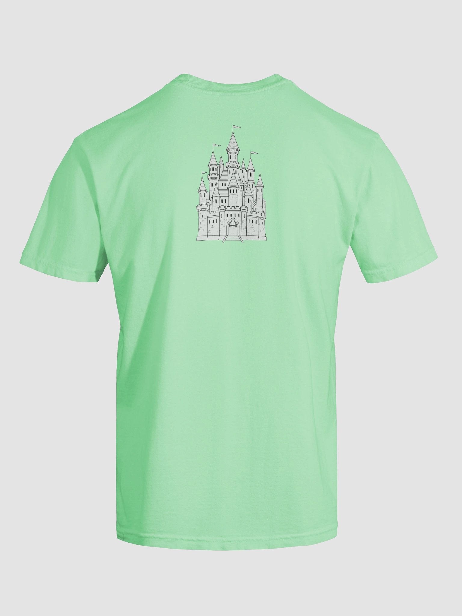 Majestic Castle Illustrated T-Shirt product image (6)