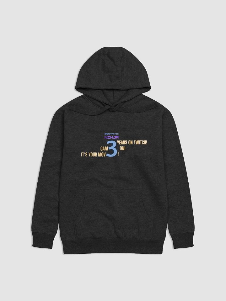 Make-a-wish 2023 Bradtastic Thanks Hoodie - 3 Years on Twitch Edition product image (1)
