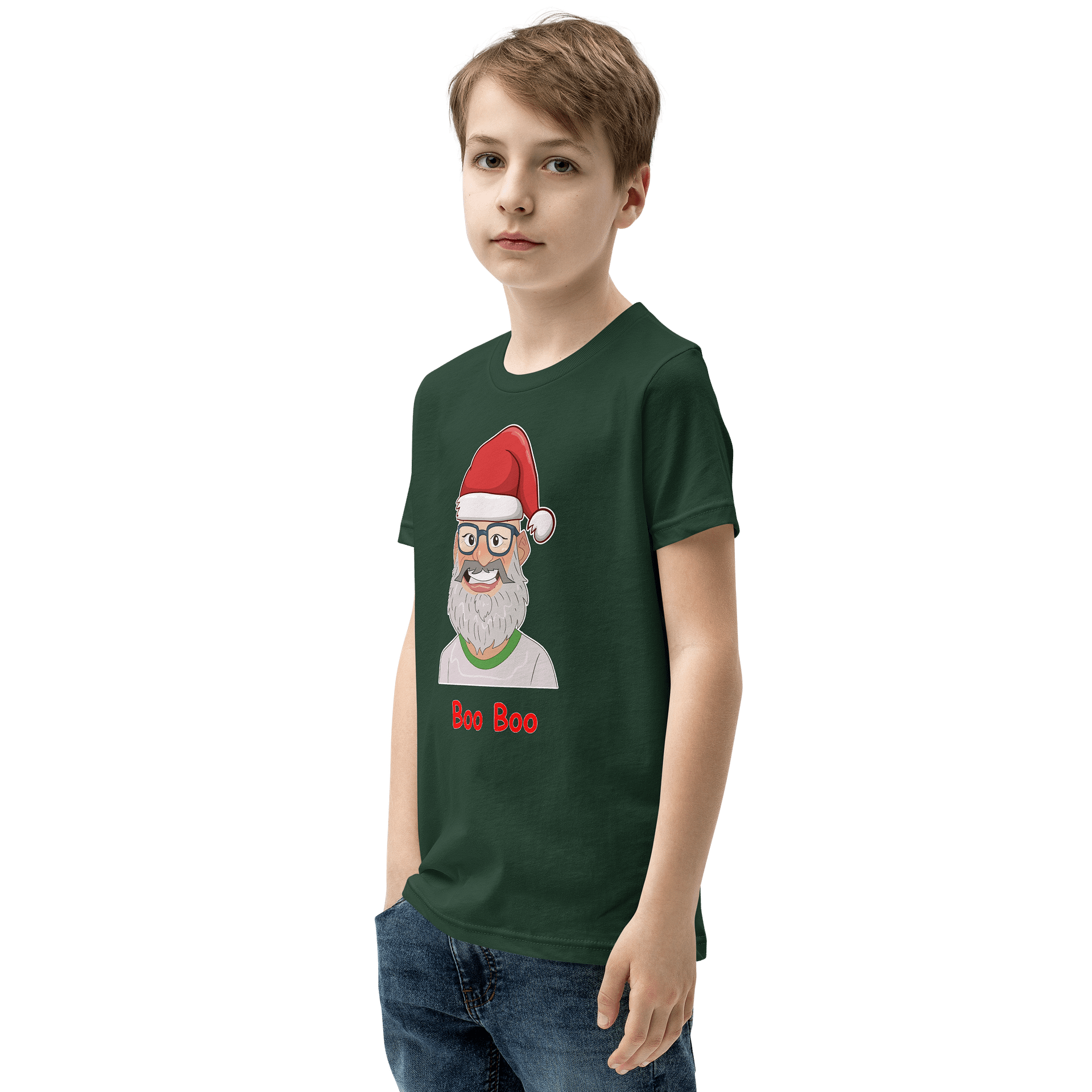 Kids Santa Boo Boo Graphic Tee product image (21)