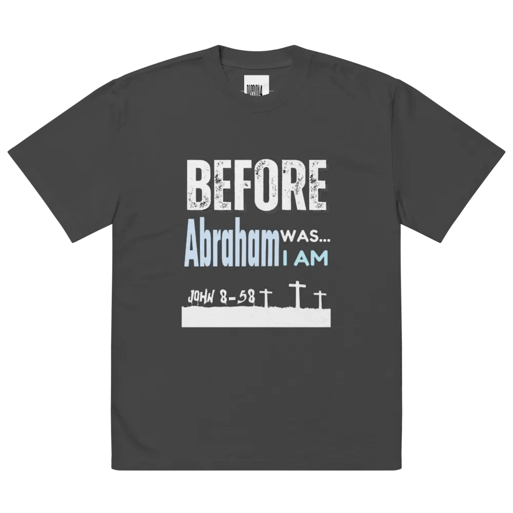 Before Abraham was... I am unisex T-shirt product image (5)