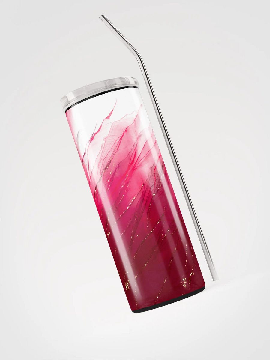Crimson Elegance: Gilded Whispers Tumbler product image (3)