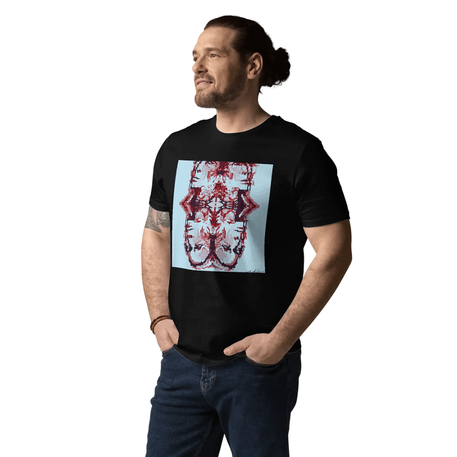 OGLALA/MANDALA Unisex EcoOrganic Cotton Tshirt by Song in the Wind product image (13)
